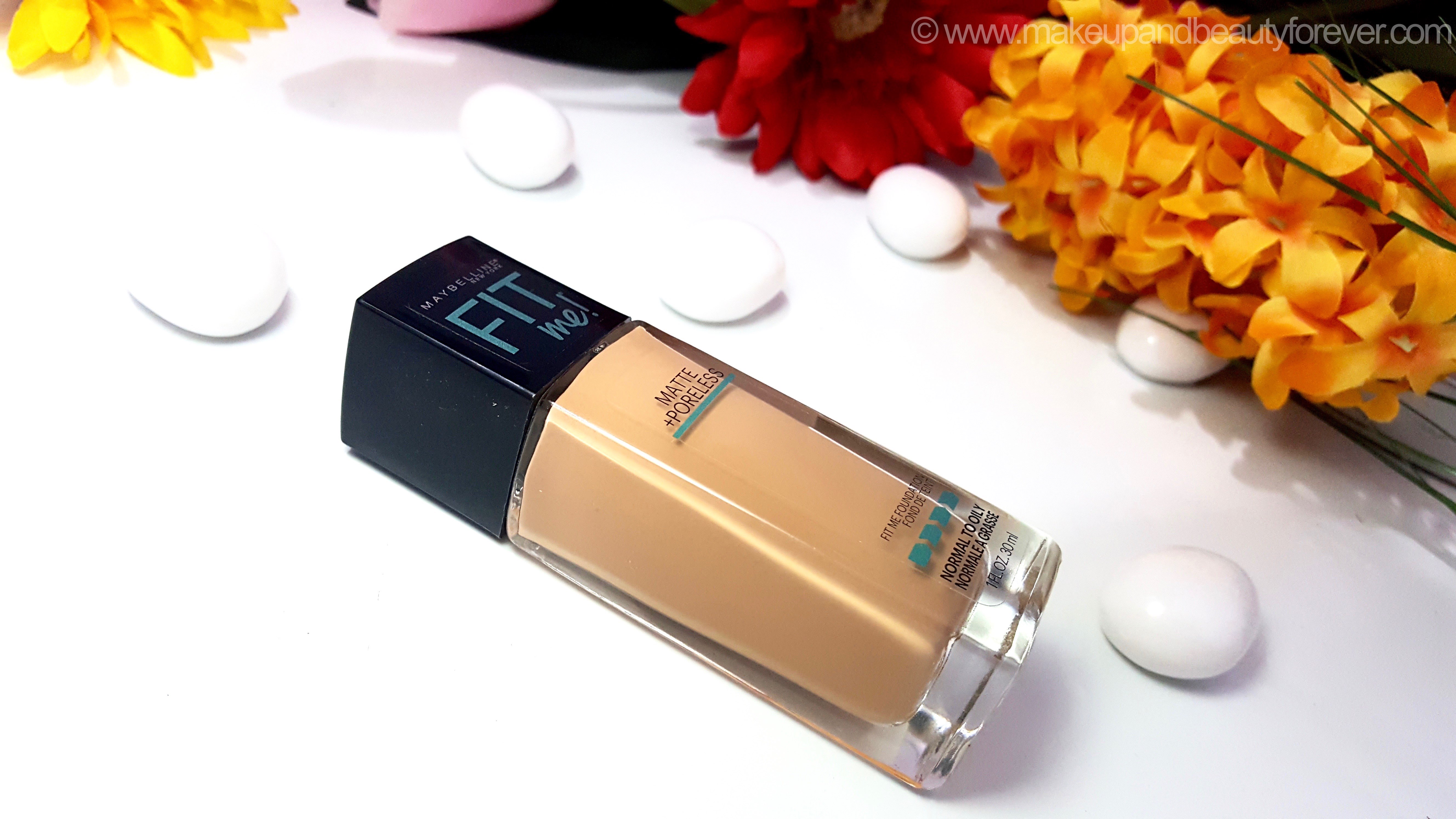 maybelline fit me foundation color match to mac