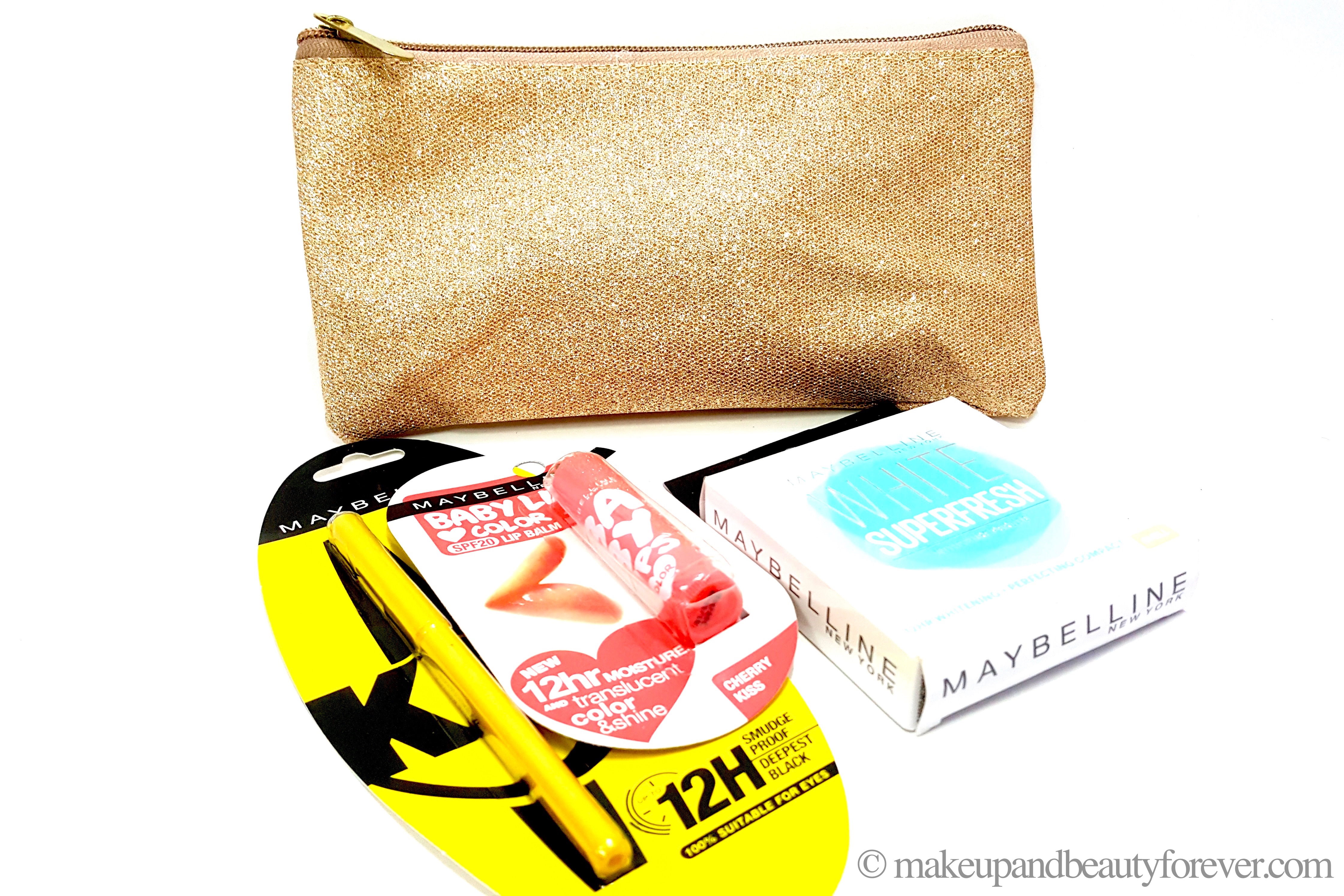 Stylish Maybelline Cosmetics Bag