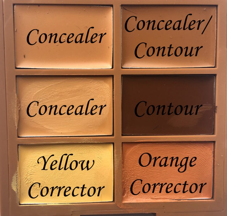 NYX Conceal Correct Contour Palette