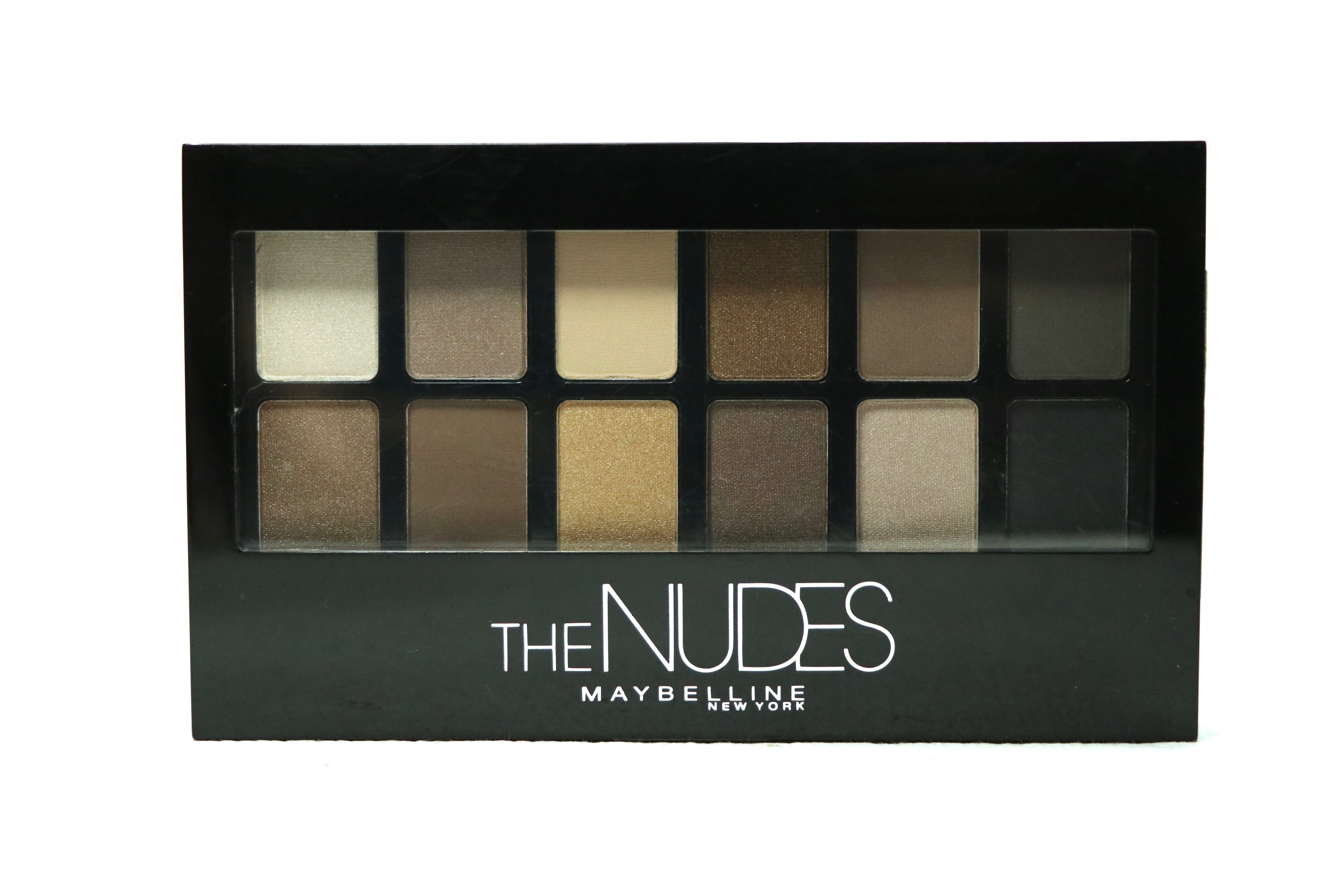 Maybelline The Nudes Eyeshadow Palette Review Swatches Front Makeup And Beauty Forever