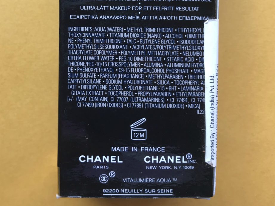 Chanel Vitalumiere Aqua 60 BEIGE Cream Compact Makeup REFILL  SEALED  eBay