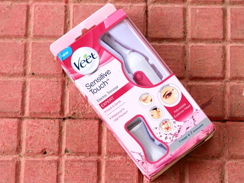 veet sensitive touch expert electric trimmer for women