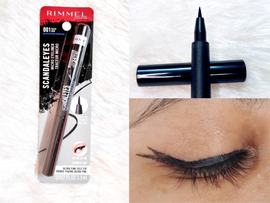 Rimmel Scandaleyes Micro Review, Swatches